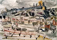 peinture : St Saturnin. Vaucluse.