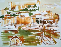 peinture : Cannes n°12