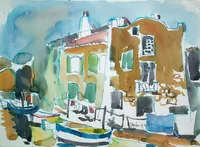 peinture : Les Martigues. n°4