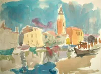 peinture : Les Martigues n°3.
