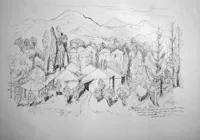 peinture : Résidence des Iles n°1. Corse
