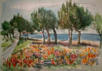 peinture : Corse. Près Bastia n°5