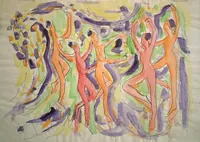 peinture : Les danseuses n°3