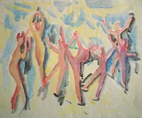 peinture : Les danseuses n°6