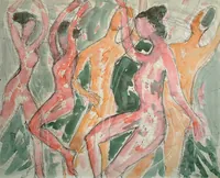 peinture : Les danseuses n°23