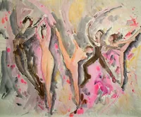 peinture : Les danseuses n°24