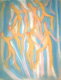 peinture : Les danseuses n°30