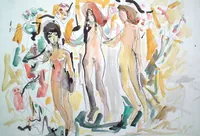 peinture : Les danseuses
