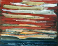 peinture : Coucher de soleil