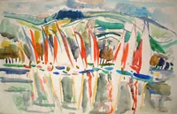 peinture : Les voiliers n°5