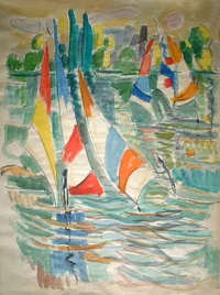 peinture : Les voiles