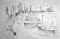 peinture : Enghein les Bains n°3