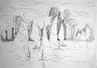 peinture : Les planches à voile n°10