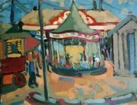 peinture : Les manèges n°1