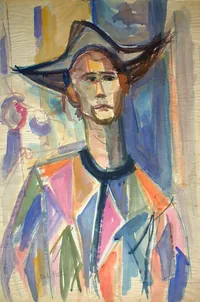 peinture : Le faune n°1