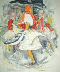 peinture : Tchèque n°3. Danses