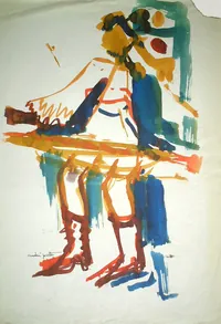 peinture : Danseuse n°7