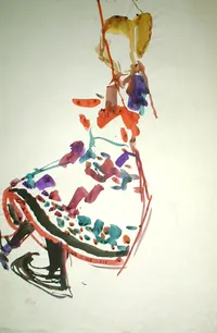 peinture : Danseuse n°9