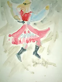 peinture : Danseuse n°15