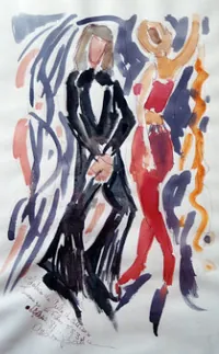 peinture : FR3 : «Les rats de cave» n°2
