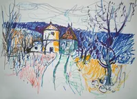 peinture : Le colombier n°10