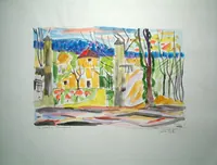 peinture : Le colombier n°17