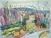 peinture : Le colombier n°22