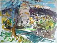 peinture : Le colombier n°44