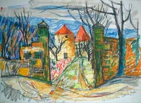 peinture : Le colombier n°65
