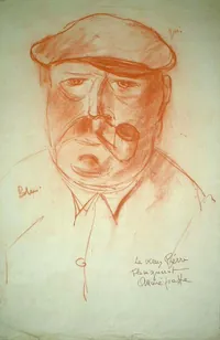 peinture : Le vieux Pierre