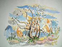 peinture : A Flavignerot n°7