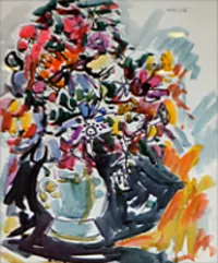 peinture : Bouquet n°8