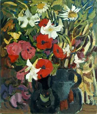 peinture : Vase et fleurs n°4