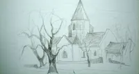 peinture : Eglise de Fontaine n°4