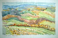 peinture : Les Hautes Côtes n°3