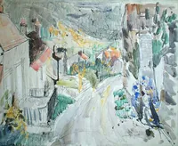 peinture : Curtil-Vergy n°2