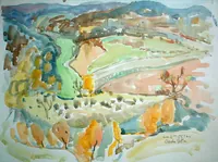 peinture : Les Hautes Côtes n°4