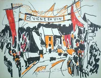peinture : Concoeur. St Vincent