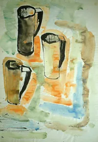 peinture : Les chopes
