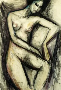 peinture : Nu n°1