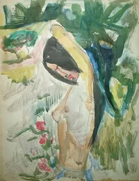 peinture : Keiko