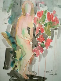 peinture : A la grande Chaumière n°2