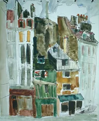 peinture : Le Vieux Paris n°2