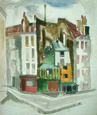 peinture : Place St André des Arts