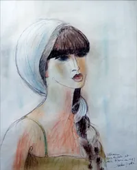 peinture : Catherine n°1