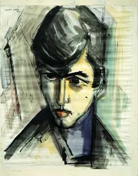 peinture : Mon ami Pierre n°2