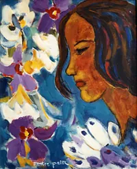 peinture : Anne de Nancy n°2