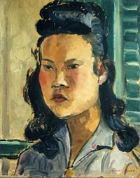 peinture : Etudiante de Pékin