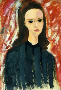 peinture : Jeune fille n°6