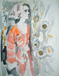 peinture : Yvette
